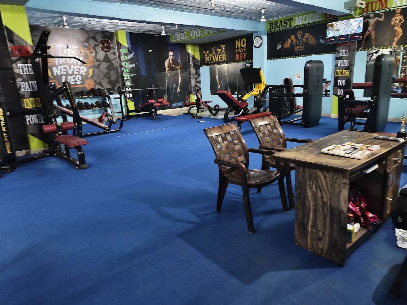 Bapu the fitness logo