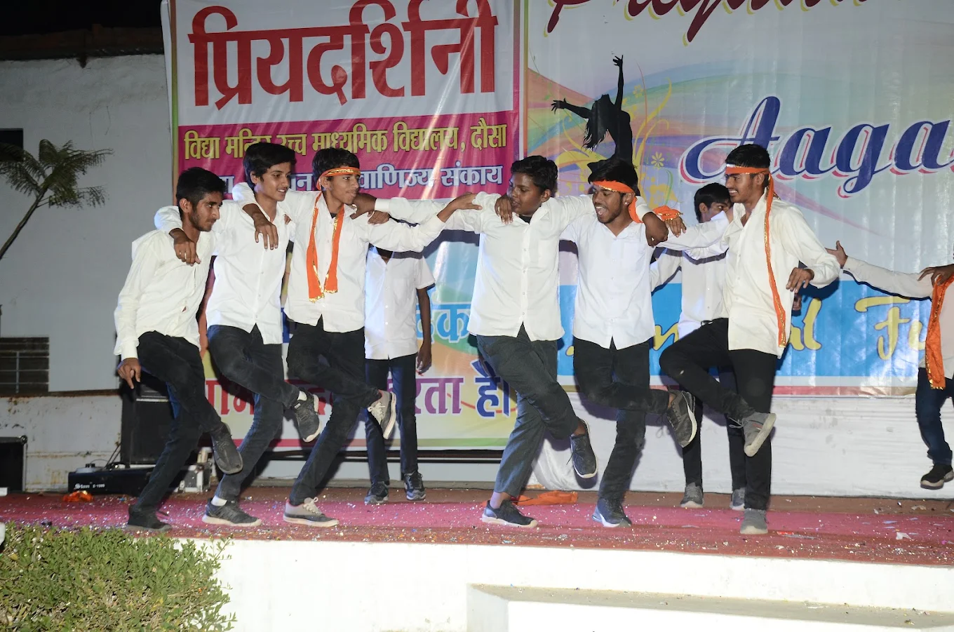 Priyadarshani Sr. Sec. School logo